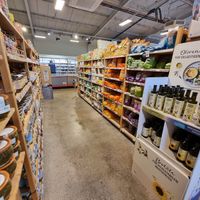 Inside shop at Vivo Naturkost in Husum