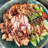 Vegan Bibimbap at Tokyo Sushi in Stockholm