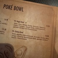 Menü  at Tao's Asian Food in Siegburg