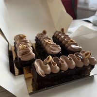 Entremet choco-noisette   at La Mauvaise Herbe in Paris