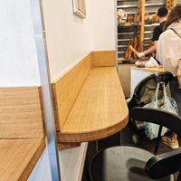 Seats insides at La Mauvaise Herbe in Paris