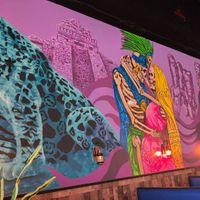 Mural at Cinco de Mayo in Palm Coast