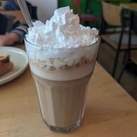 Mocca with cream at HappenPappen in Hamburg
