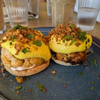 Blumenkohl Benedict at HappenPappen in Hamburg