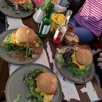 A full table at HappenPappen in Hamburg