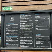 Menu  at Black BX Food - Food Kiosk - temporarily closed in Inverness