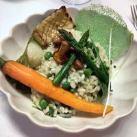 Risotto at La Libertie in Campsegret