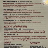 Sides Menu  at The Park's Finest in Los Angeles