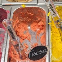 Fruit sorbets at Gelateria Ibiza Roma in Ibiza