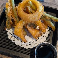 Vegetable tempura at Hooked On Sushi in San Marcos