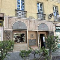 Front  at City Bar in Cagliari