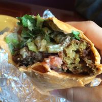 Falafel wrap at Big Fresh in Framingham