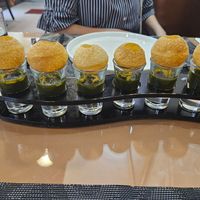 Appetizer 7: Pani puri, NT$ 240 at Atithi Indian Restaurant & Bar - 來賓 印度餐廳和酒吧 in Taipei
