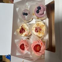 There were 3 flavors of cupcakes when I went by. at Sweet Haven Bakery in Citrus Heights