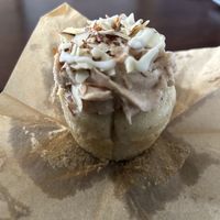 The almond bear claw cupcake…just WOW!   at Sweet Haven Bakery in Citrus Heights