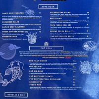 Menú  at NAM Kitchen in Gardena