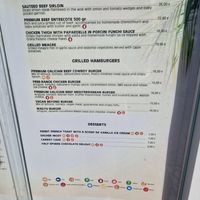 Vegan burger at Rosario Restaurant Lounge Bar in Menorca