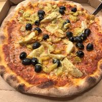 Vegan pizza   at Pizzeria Piccolo in Sonthofen