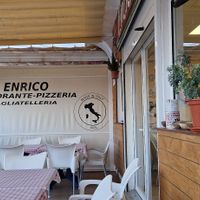 Inside the restaurant at Pizzeria Enrico in Mojacar