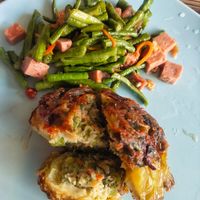 Fried bitter gourd Yong Tau Foo at Eight Immortals Vegetarian 八仙素食园 - Jurong E in West Singapore
