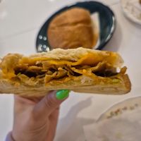 Philly sandwich at Café Mila  in Quebec