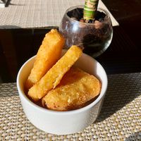 Hash browns at Artisan Kitchen in Abu Dhabi