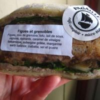 sandwich at Pourquoi Pas Espresso Bar in Montreal