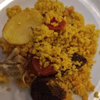 Arroz al horno at La Mandragora in Valencia