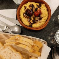 Hummus at La Mandragora in Valencia