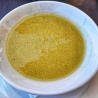 Cauliflower soup at Atlantic Restaurante in Funchal