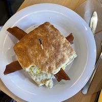  Bacon,egg biscuit  at The Wafflery in Charlotte