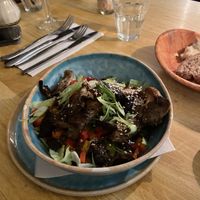 Asian salad  at Van Beeren in Amsterdam