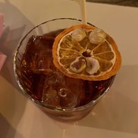 Hazelnut Negroni  at Magnebevo e sto a Ostiense in Rome
