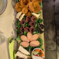 Tagliere vegano di affettati e formaggi at Magnebevo e sto a Ostiense in Rome