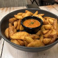 Fries  at Bistro Bosch in Mallorca