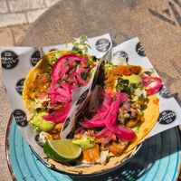 Vegan Tacos at Bistro Bosch in Mallorca