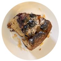 Vegan cake slice at Maman - Upper East Side in New York City