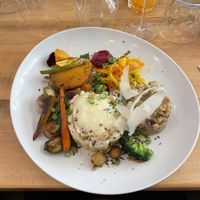 Veggie meal   at Aromatik in Aigues-mortes