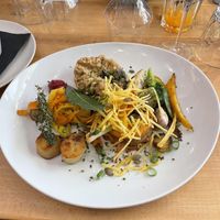 Absolutely delicious vegan meal   at Aromatik in Aigues-mortes