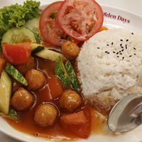 Vege Sweet and Sour Rice at Hock Kee Kopitiam 福气安康 - City Square in Johor Bahru