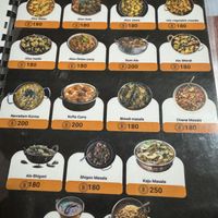 Menu  at Namaste Indian Restaurant Pure Vegetarian in Koh Samui