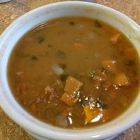 Charro Beans Soup at El Quinto Sol in Laredo