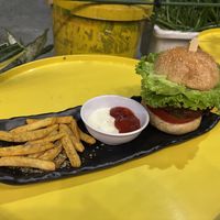 Vegan Seitan Burger  at LoviGo Vegan in Da Nang