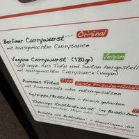 vegan curry wurst  at CURRY 61  in Berlin