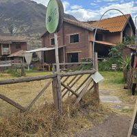 Sonar and picture of the space at Sofra Toast in Pisac