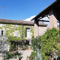 Il cortile at La Cena di Pitagora in Ponte Nizza