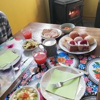 La nostra colazione at La Cena di Pitagora in Ponte Nizza