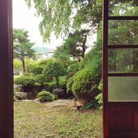 נוף לחצר at Traditional Japanese House NAKAMURA - 古民家なかむら  in Fujikawaguchiko