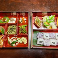 Vegan bento   at Traditional Japanese House NAKAMURA - 古民家なかむら  in Fujikawaguchiko