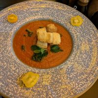 Tomato basil soup at SU - Sapa Vegetarian Restaurant in Sapa